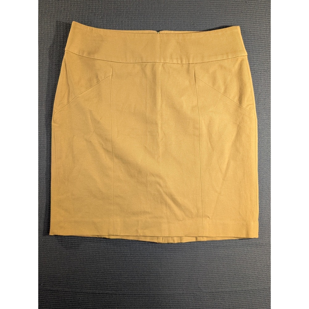 Banana Republic Women 10 Camel Tan Mini Skirt Pockets 947660-01-1